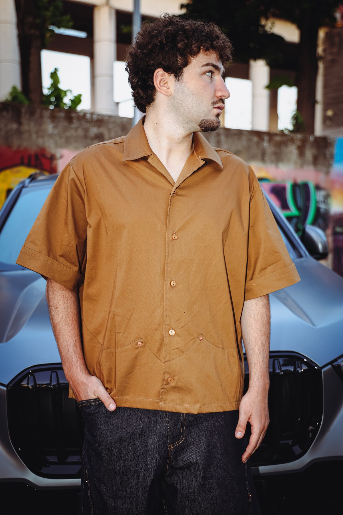 Camicia Hakama Biscotto