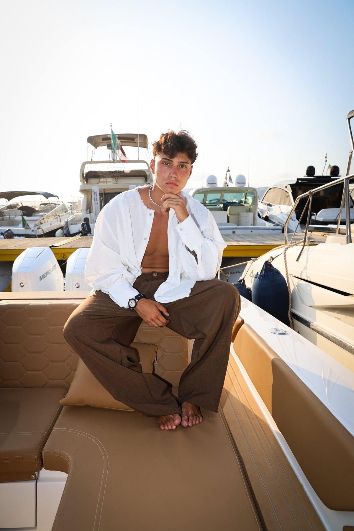Pantalone Kintsugi Beige